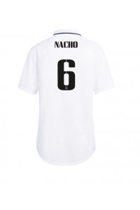 Fotbalové Dres Real Madrid Nacho #6 Dámské Domácí Oblečení 2022-23 Krátký Rukáv